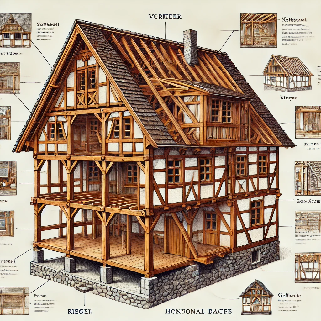 Read more about the article Die Struktur des Fachwerkhauses: Ein umfassender Überblick